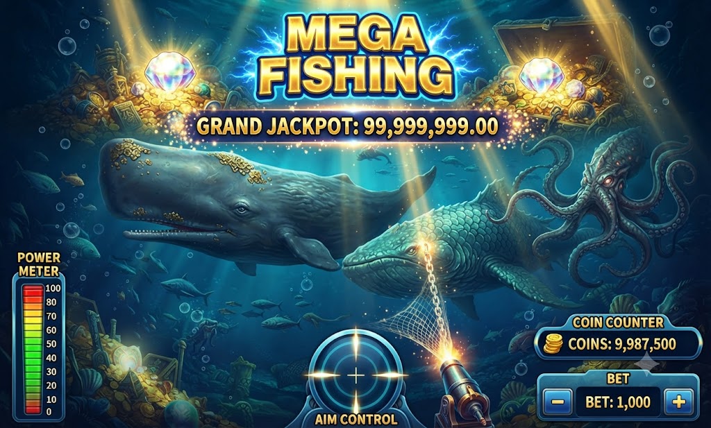 Mega Fishing game